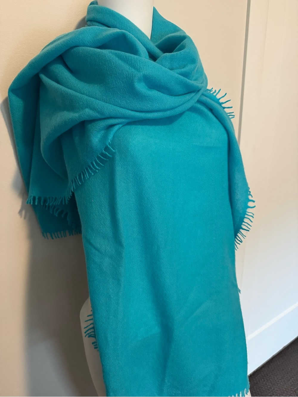 KAS by C Cashmere Shawl in Peacock - NWT! - Picture 2 of 8